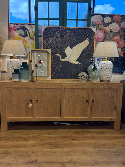 Alexis Bay Reclaimed Wood Six Drawer Cabinet