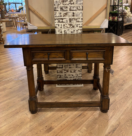 Italian Side Table with Inlay