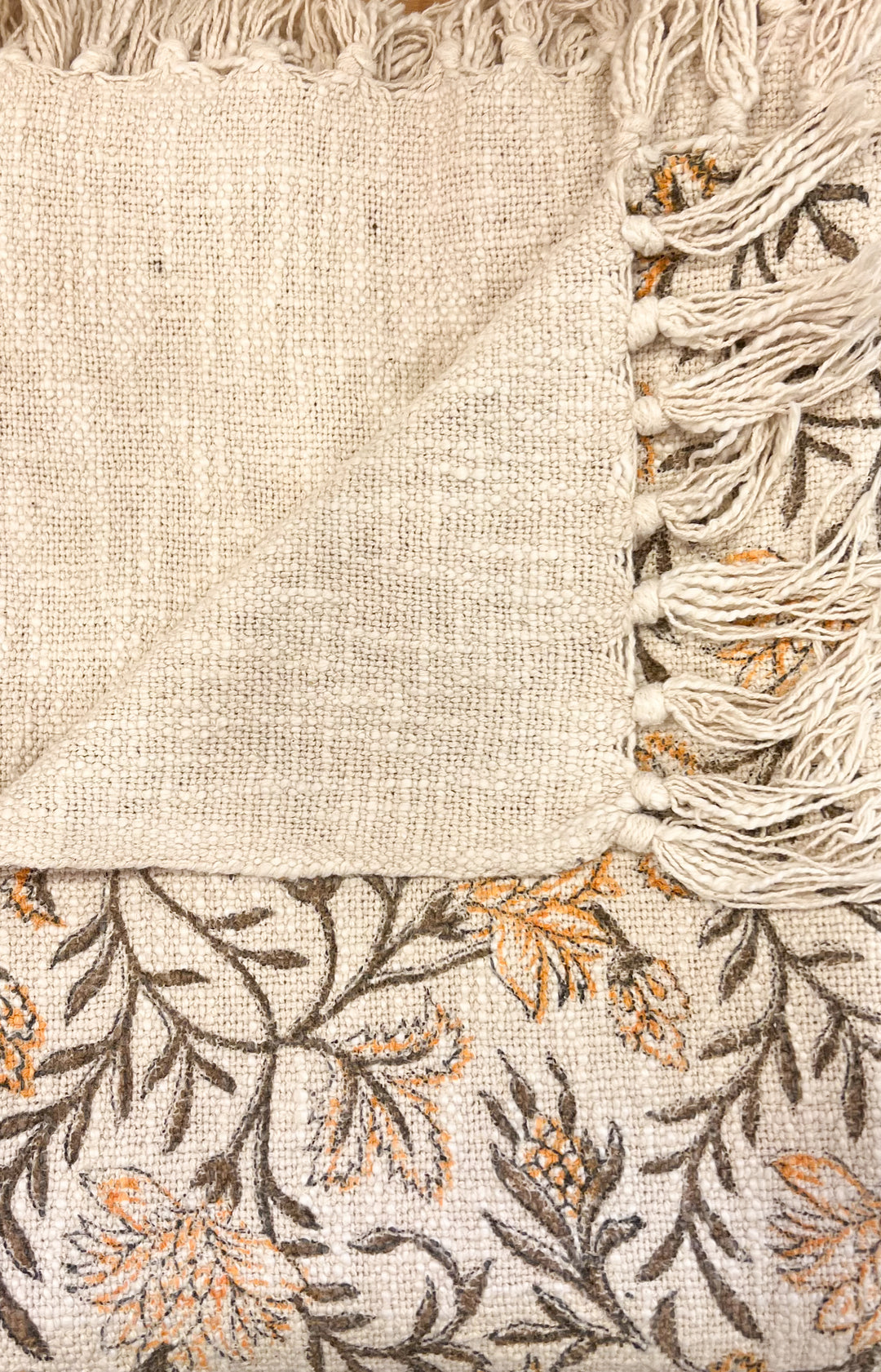 Handloomed Slub Cotton Throw