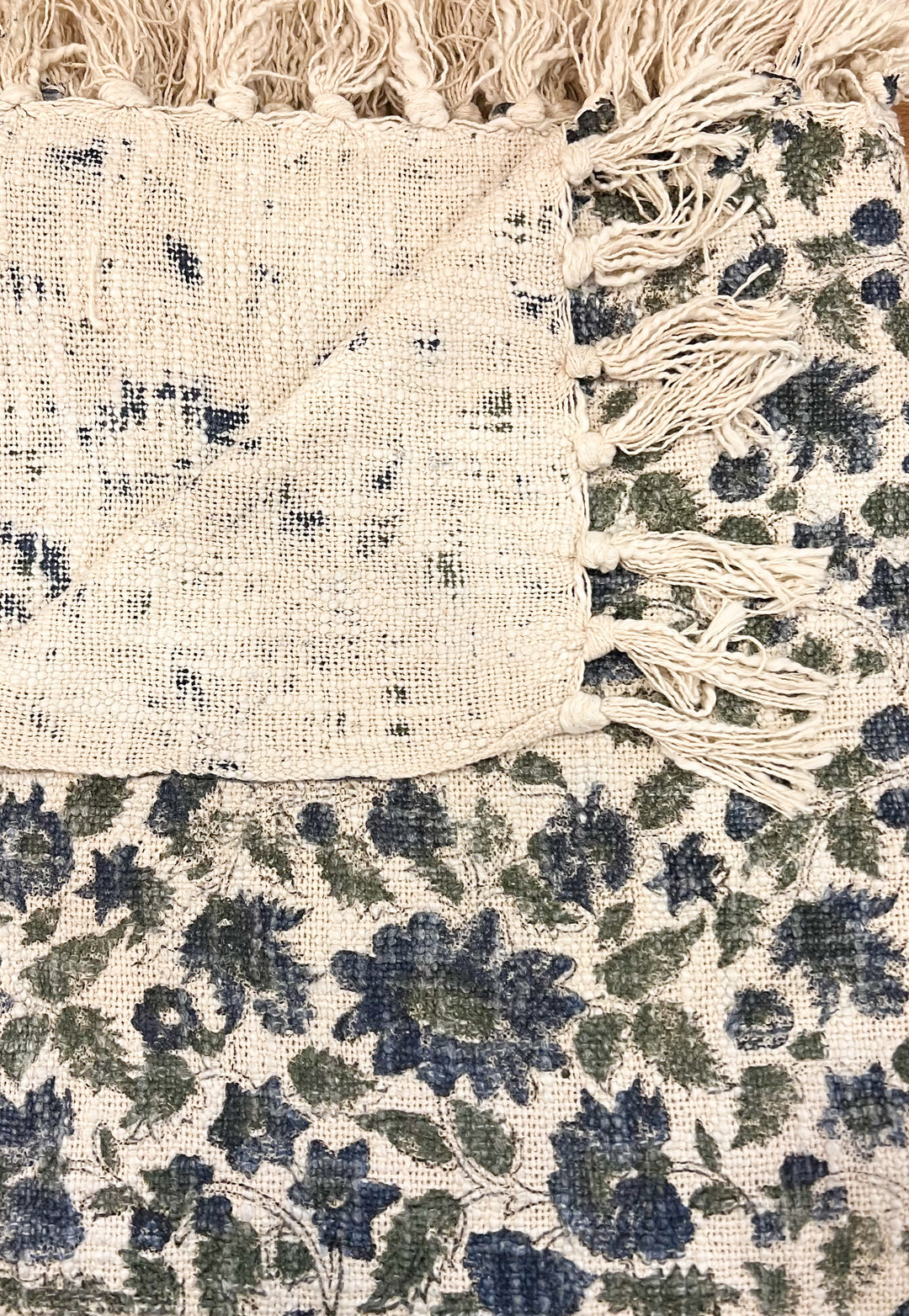 Handloomed Slub Cotton Throw