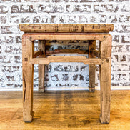 Side Table Antique Farmhouse