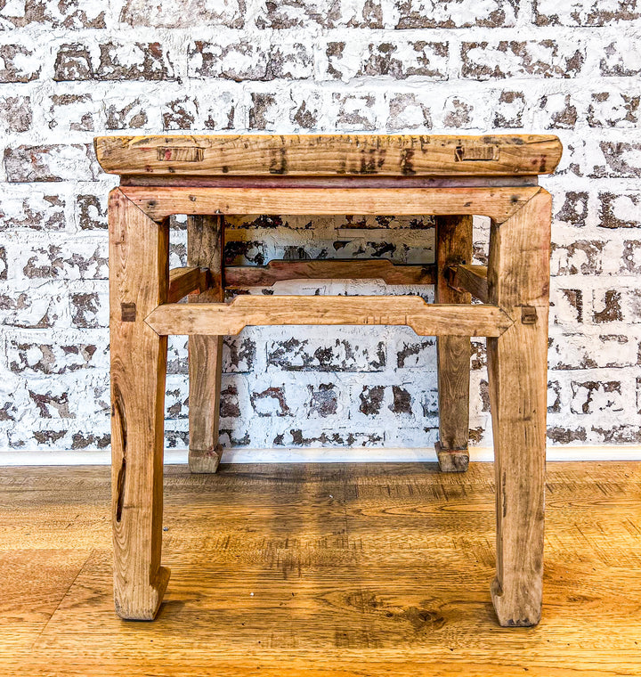 Side Table Antique Farmhouse