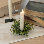 Baby's Breath Taper Candle Ring