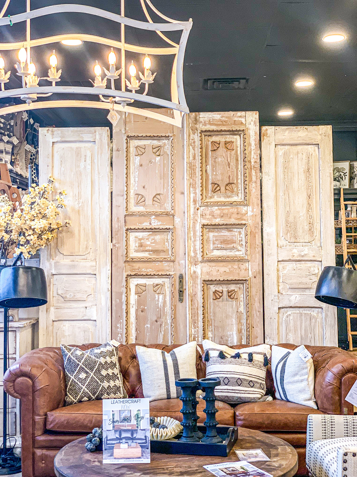 Vintage Egyptian Doors (Set of 2)