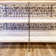 Ranier Console Shelf Hand Crafted From Reclaimed Wood