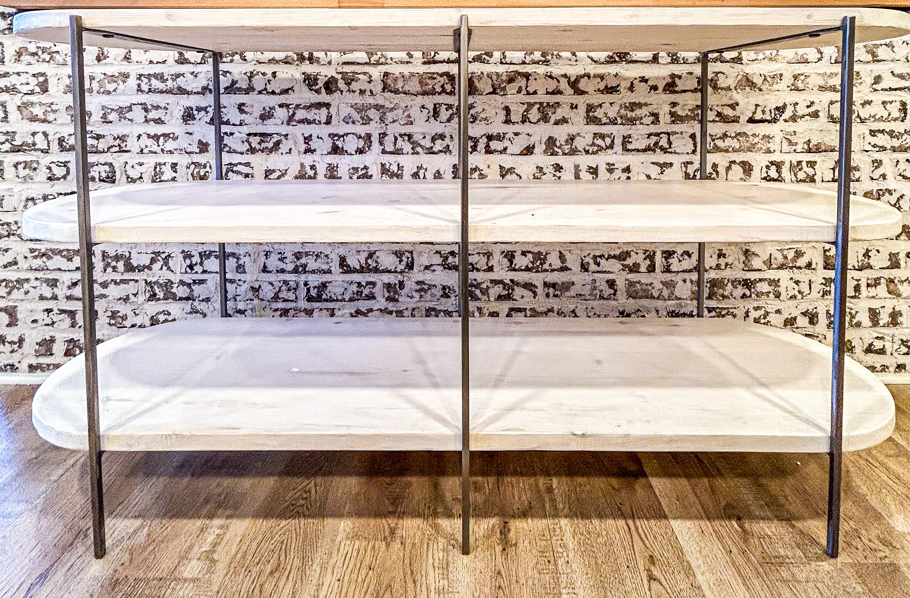 Ranier Console Shelf Hand Crafted From Reclaimed Wood