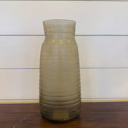Hand Blown Glass Vessel Clear