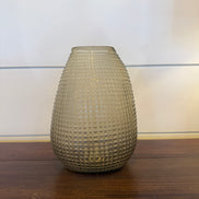 Hand Blown Glass Vessel Clear