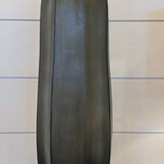 Hand Blown Glass Vessel Black