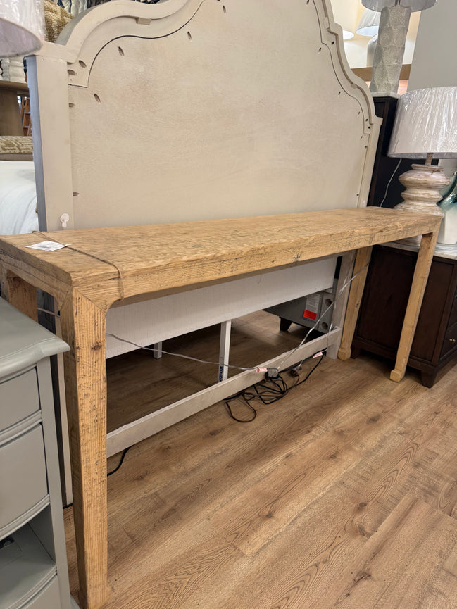 Pine Reclaimed Wood Console Table