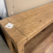 Pine Reclaimed Wood Console Table