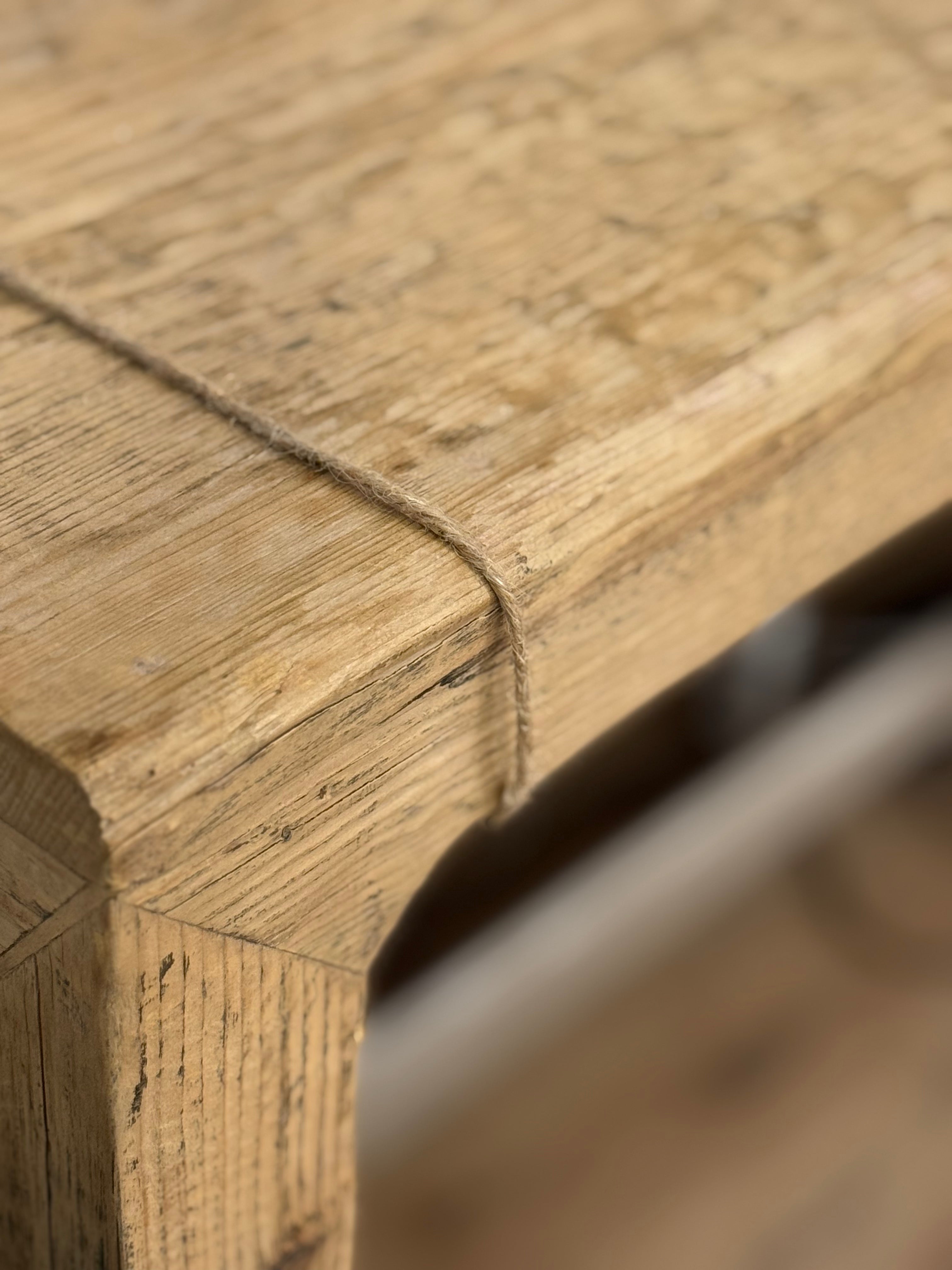 Pine Reclaimed Wood Console Table