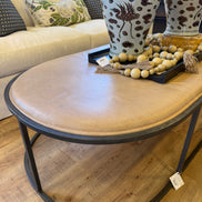 Leather Coffee Table