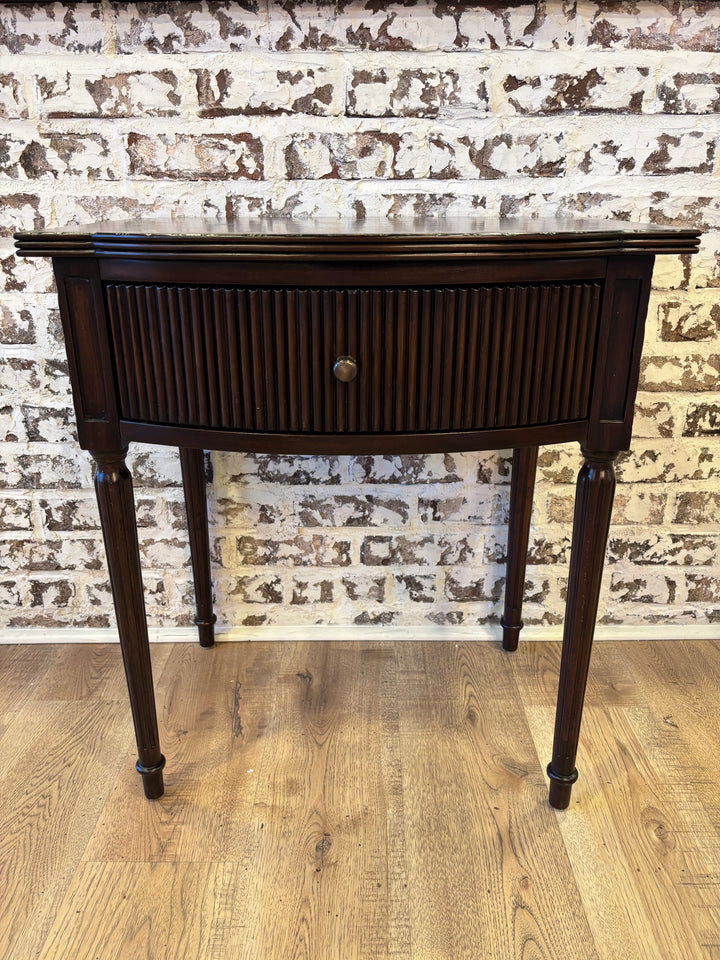 Reeded Side Table