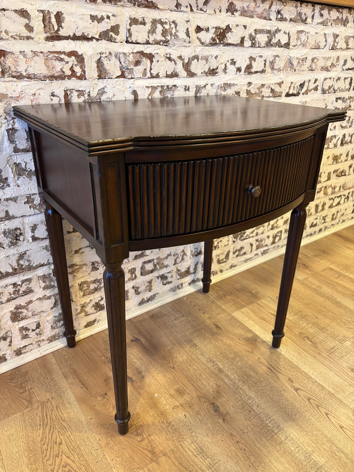 Reeded Side Table