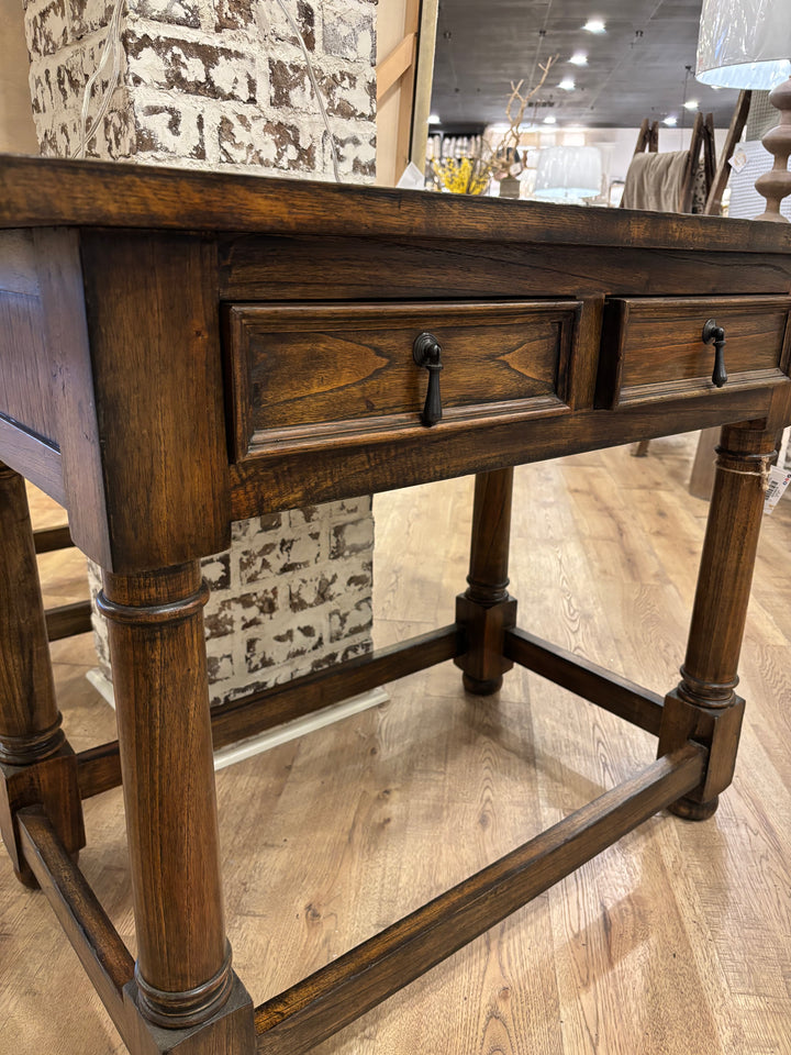 Italian Side Table with Inlay