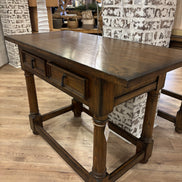 Italian Side Table with Inlay