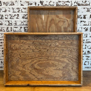 Reclaimed Wood Handled Tray