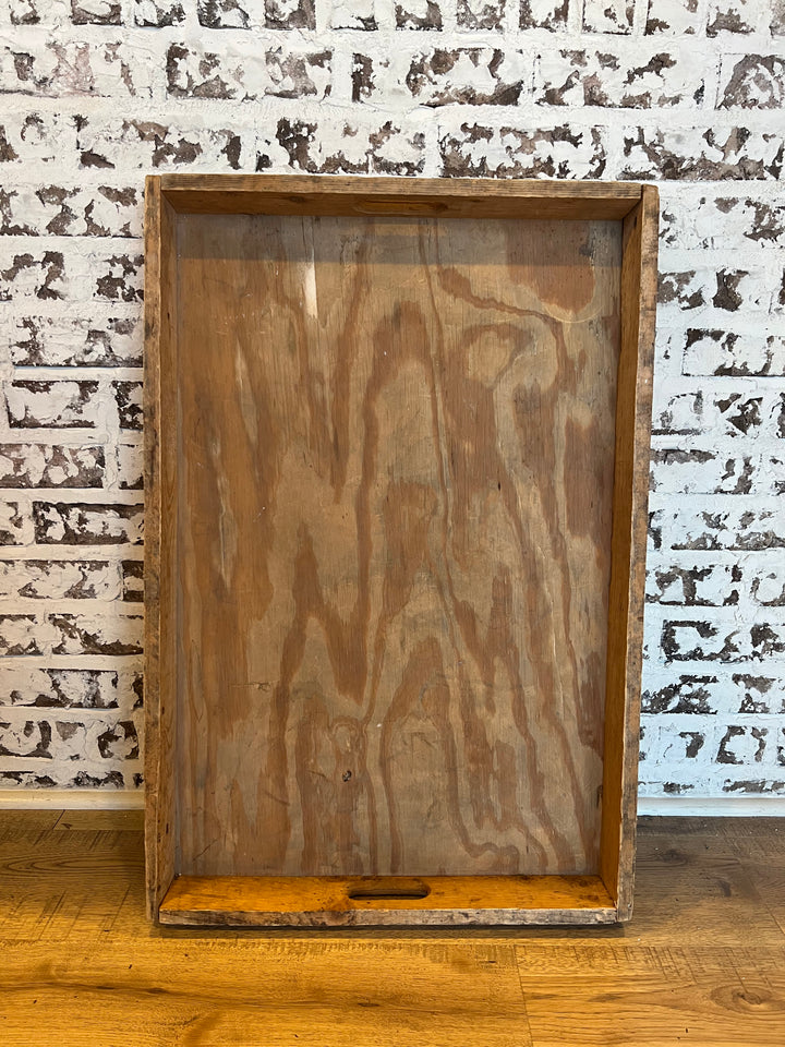 Reclaimed Wood Handled Tray