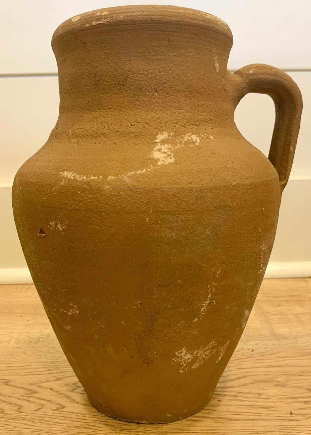 Small Brown Turkish Pottery Vase
