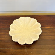 Stone Scalloped Dish