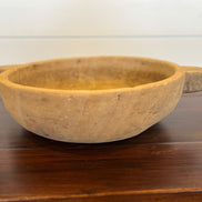 Round Stone Bowl w/ Handles