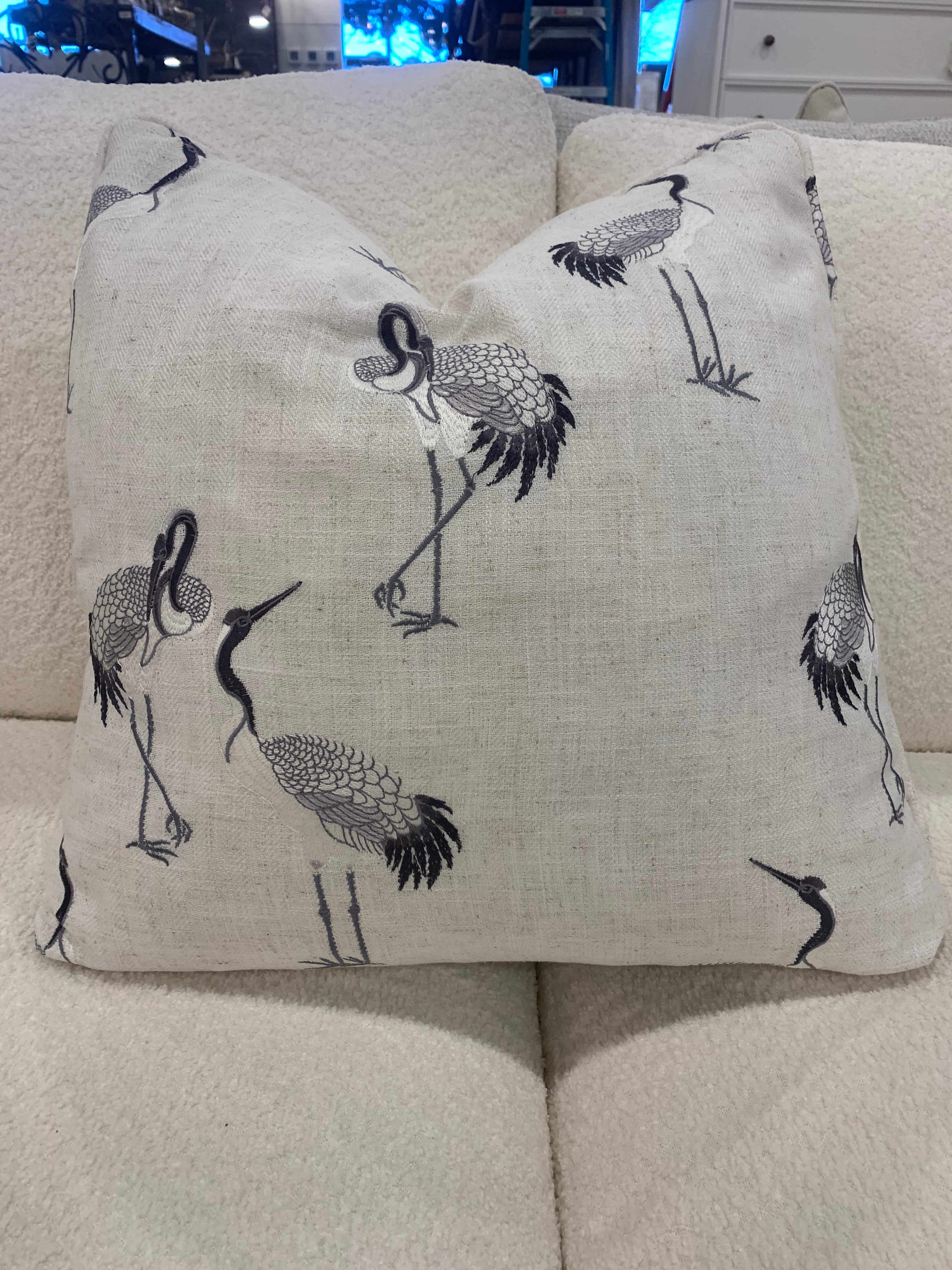 Crane Pillow