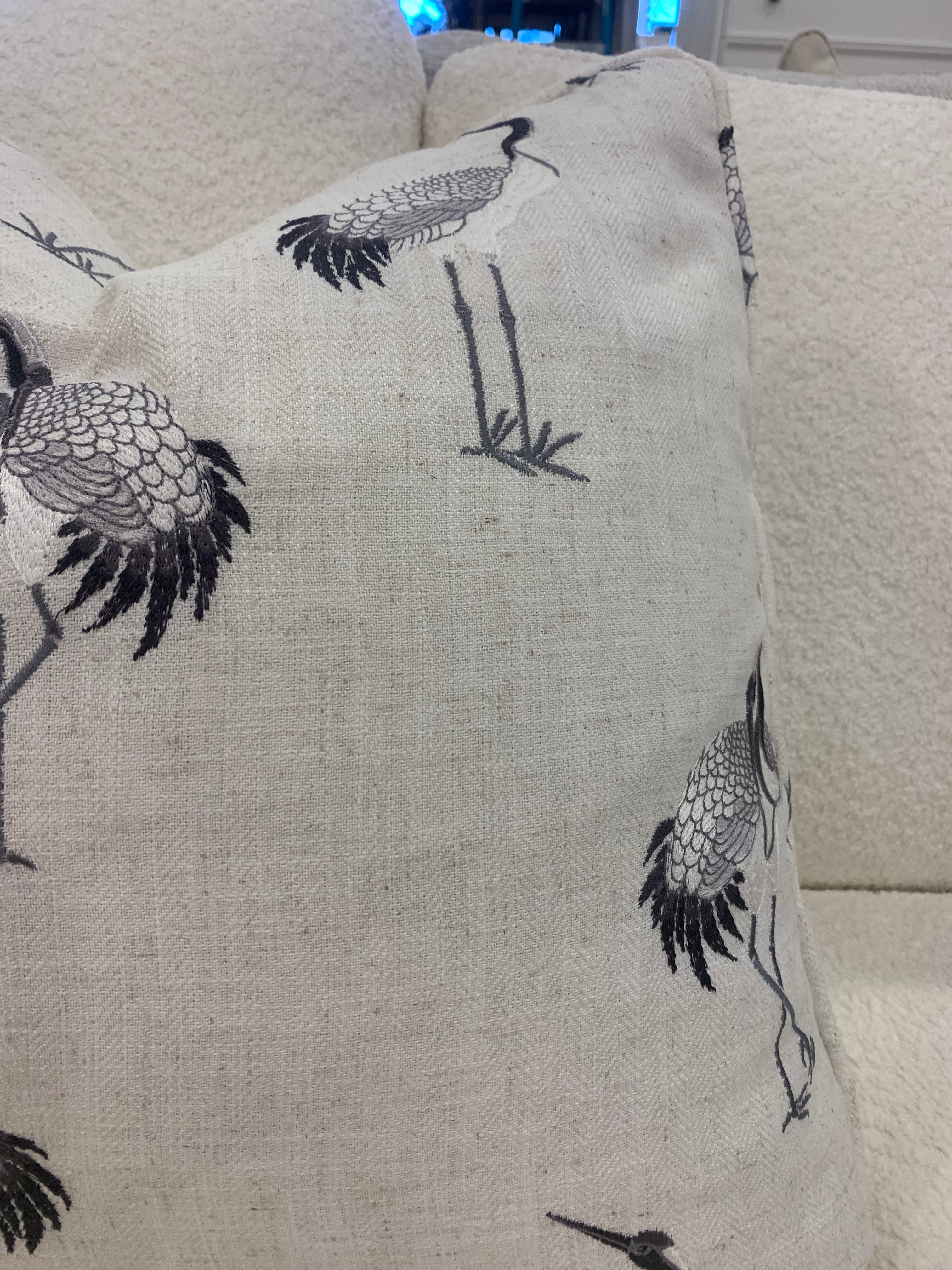 Crane Pillow