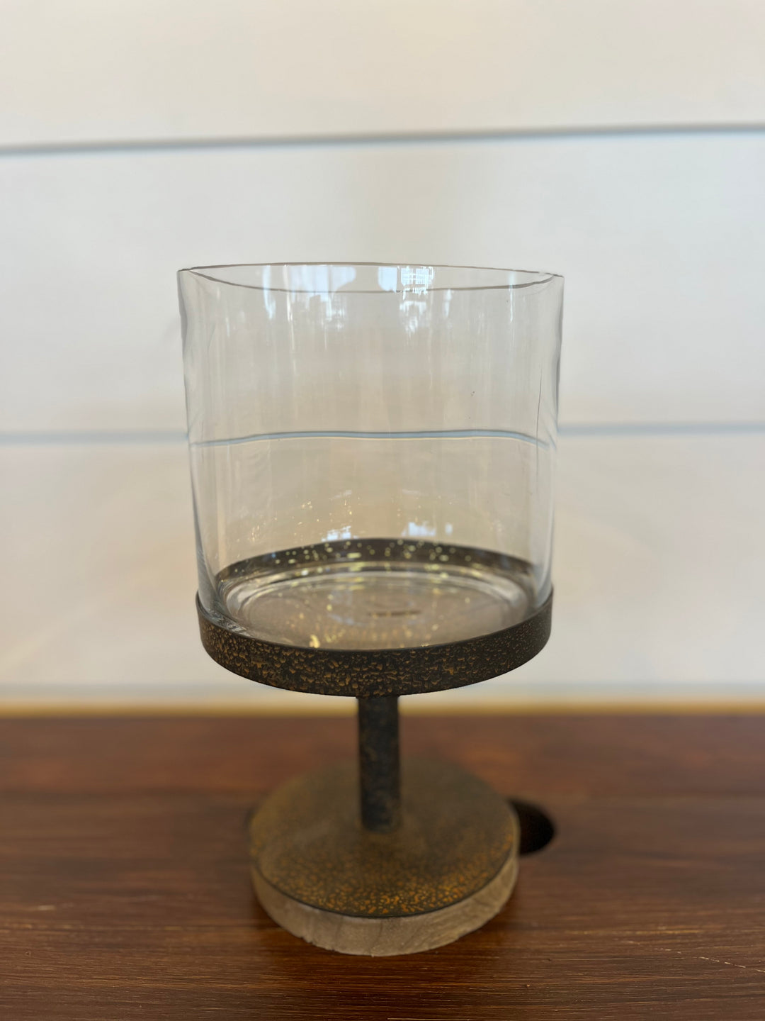 Metal Hurricane w/ Glass Top