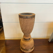 Recycled Wood Candle Holder