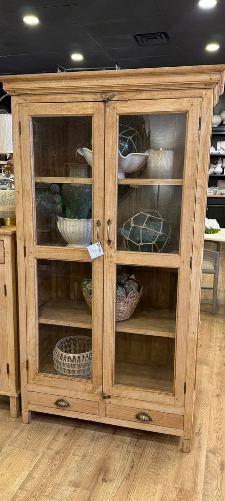 Vintage Bleached Teak Cabinet