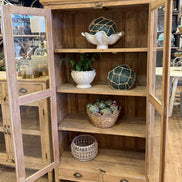 Vintage Bleached Teak Cabinet
