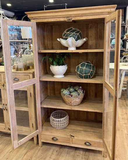 Vintage Bleached Teak Cabinet