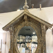 Distressed Architectural Mirror