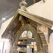 Distressed Architectural Mirror