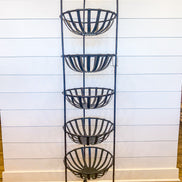 Baskets- Tower Iron Baskets Metal