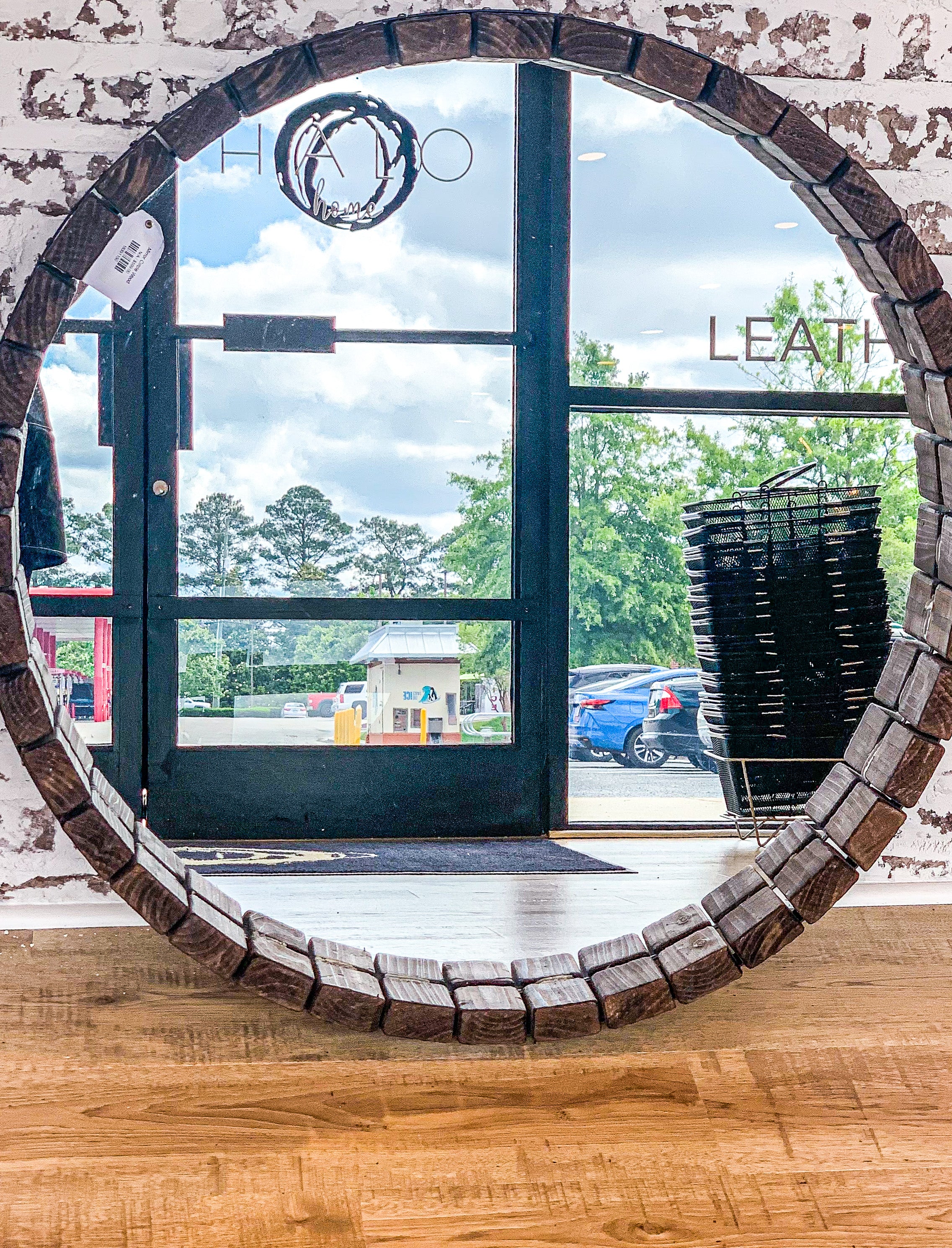 Mirror Circle Wood