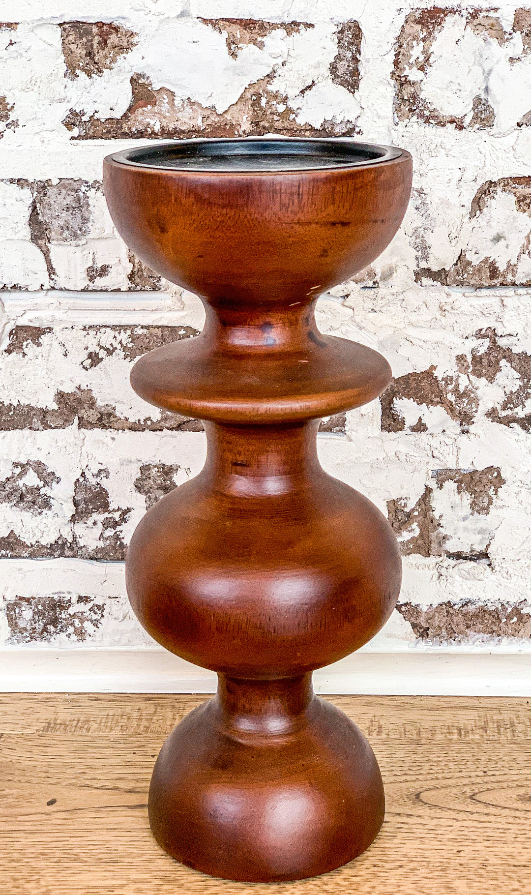 Candle Stick Large Mango Wood KK