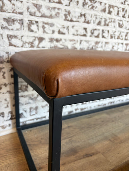 Leather Bench