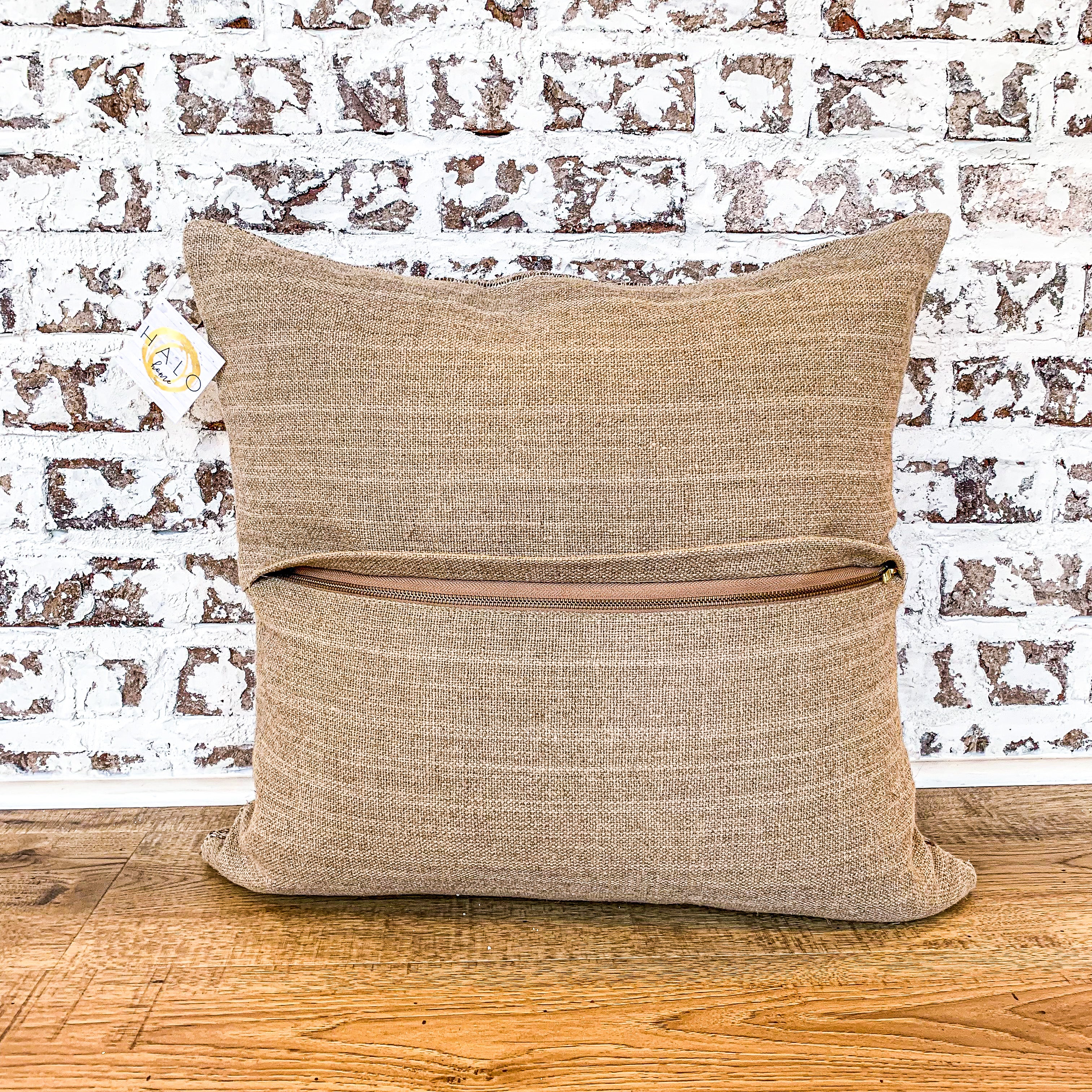 Jute & Linen Blend Pillow