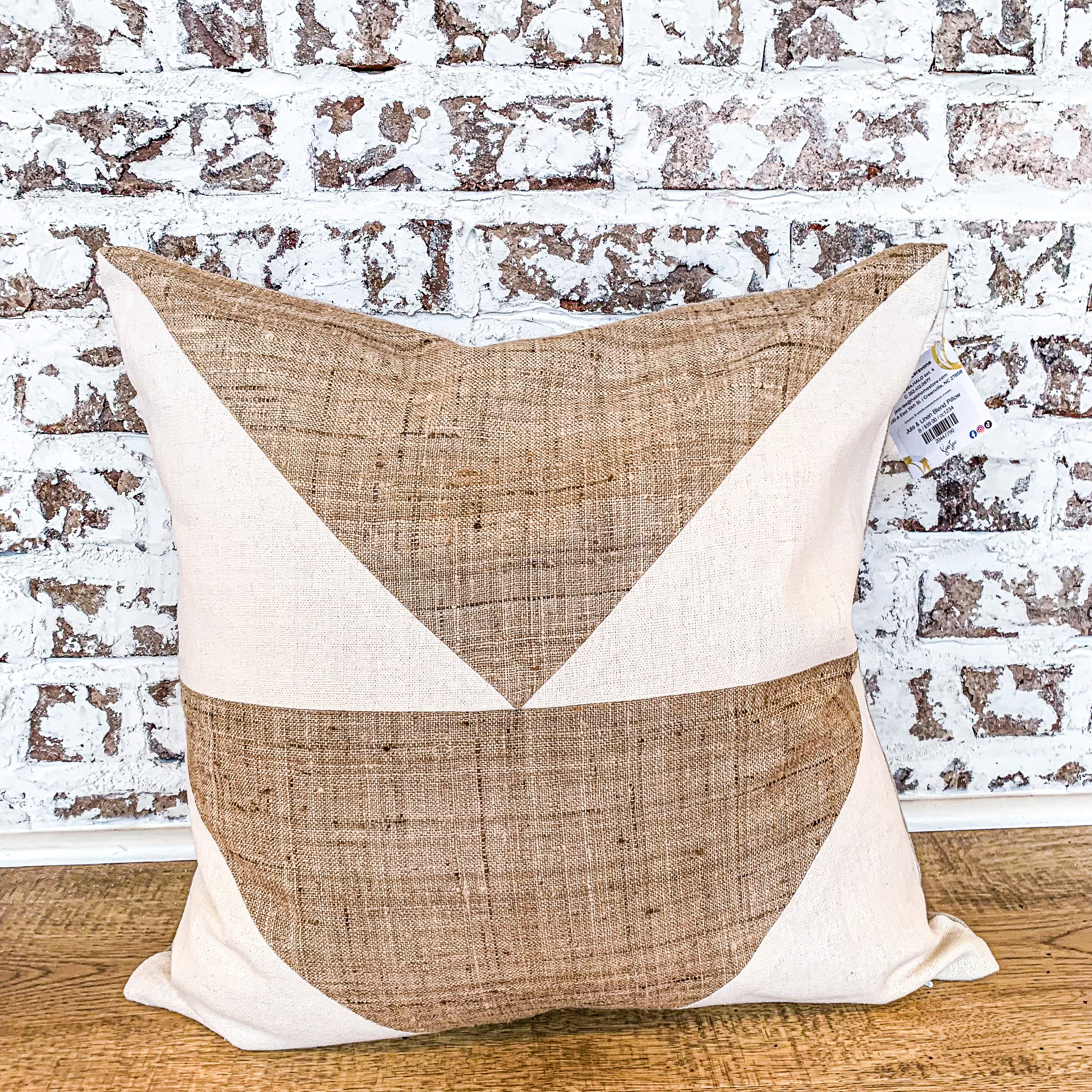 Jute & Linen Blend Pillow