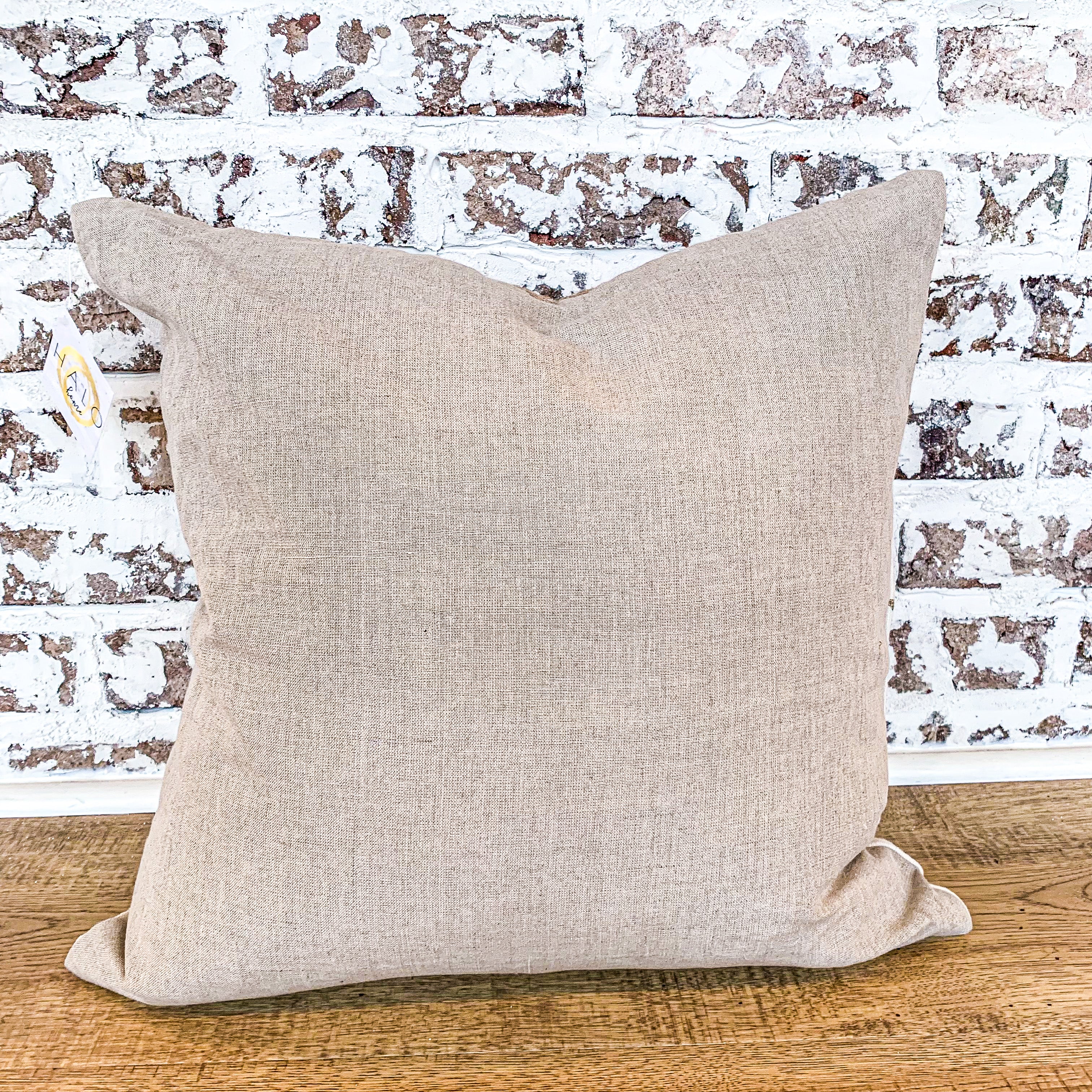 Jute & Linen Blend Pillow