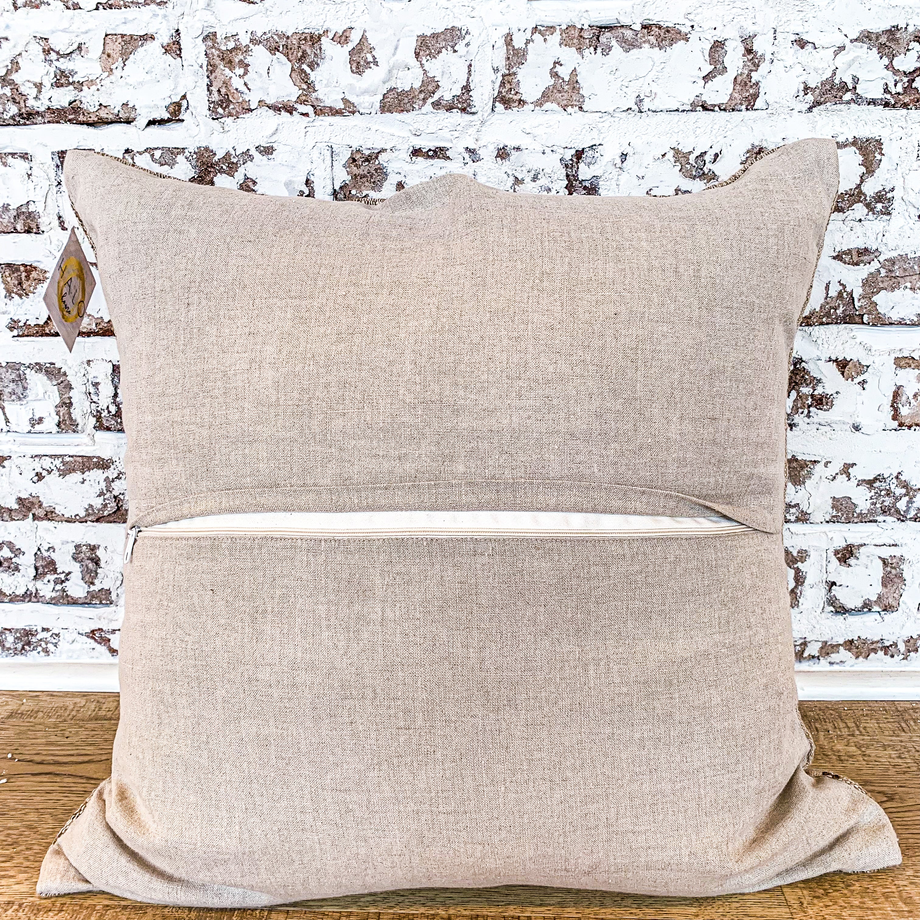Jute & Linen Blend Pillow