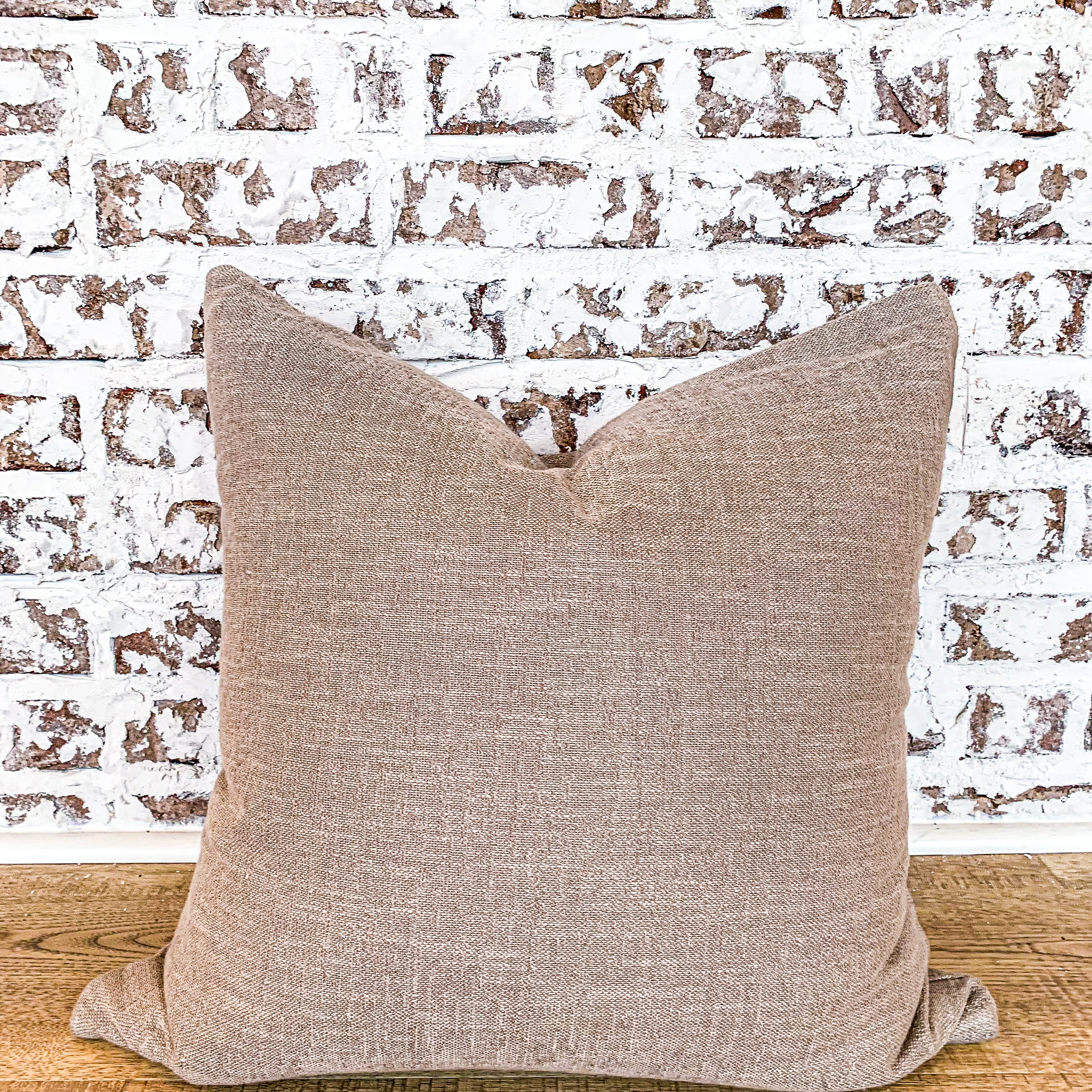 Jute & Linen Blend Pillow