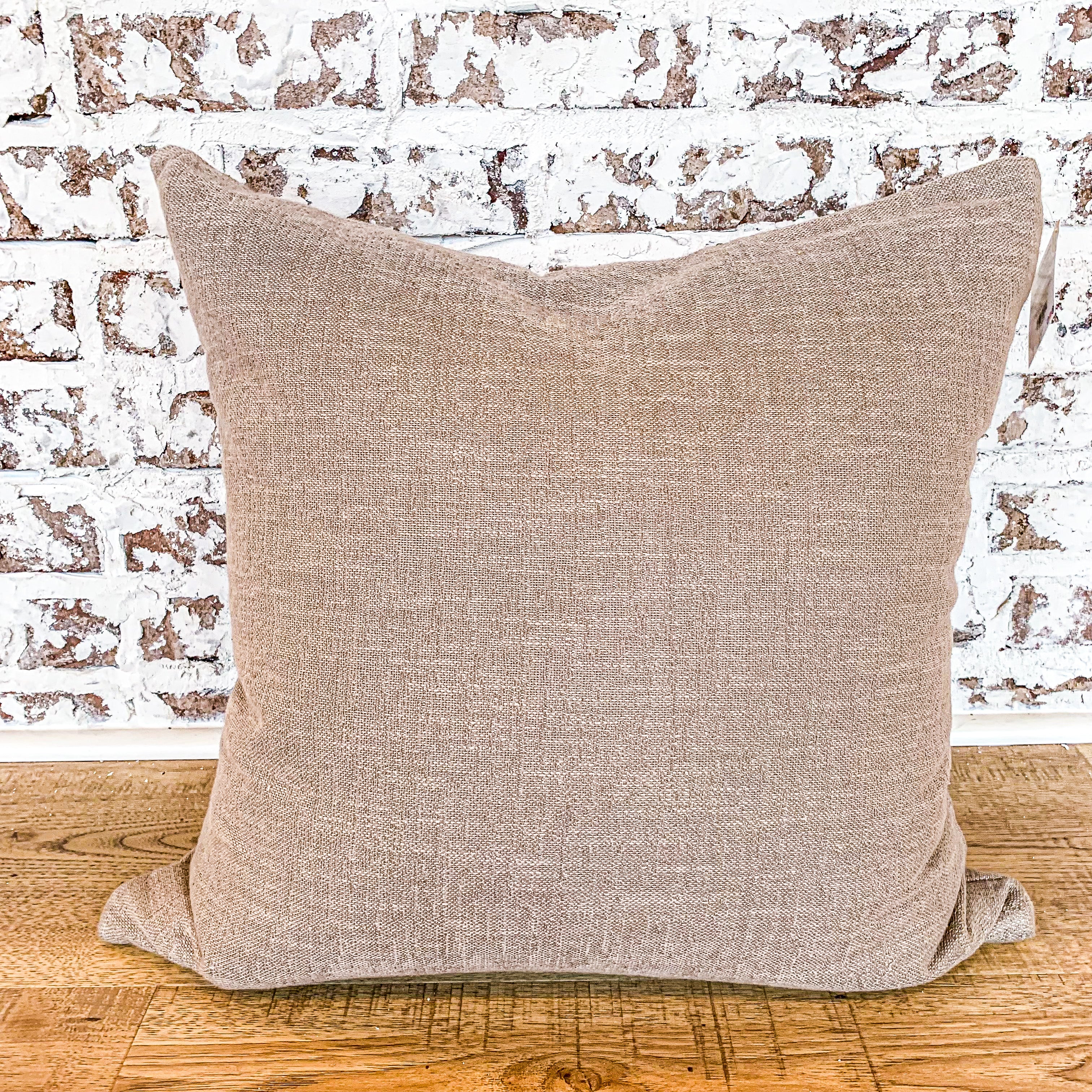 Jute & Linen Blend Pillow