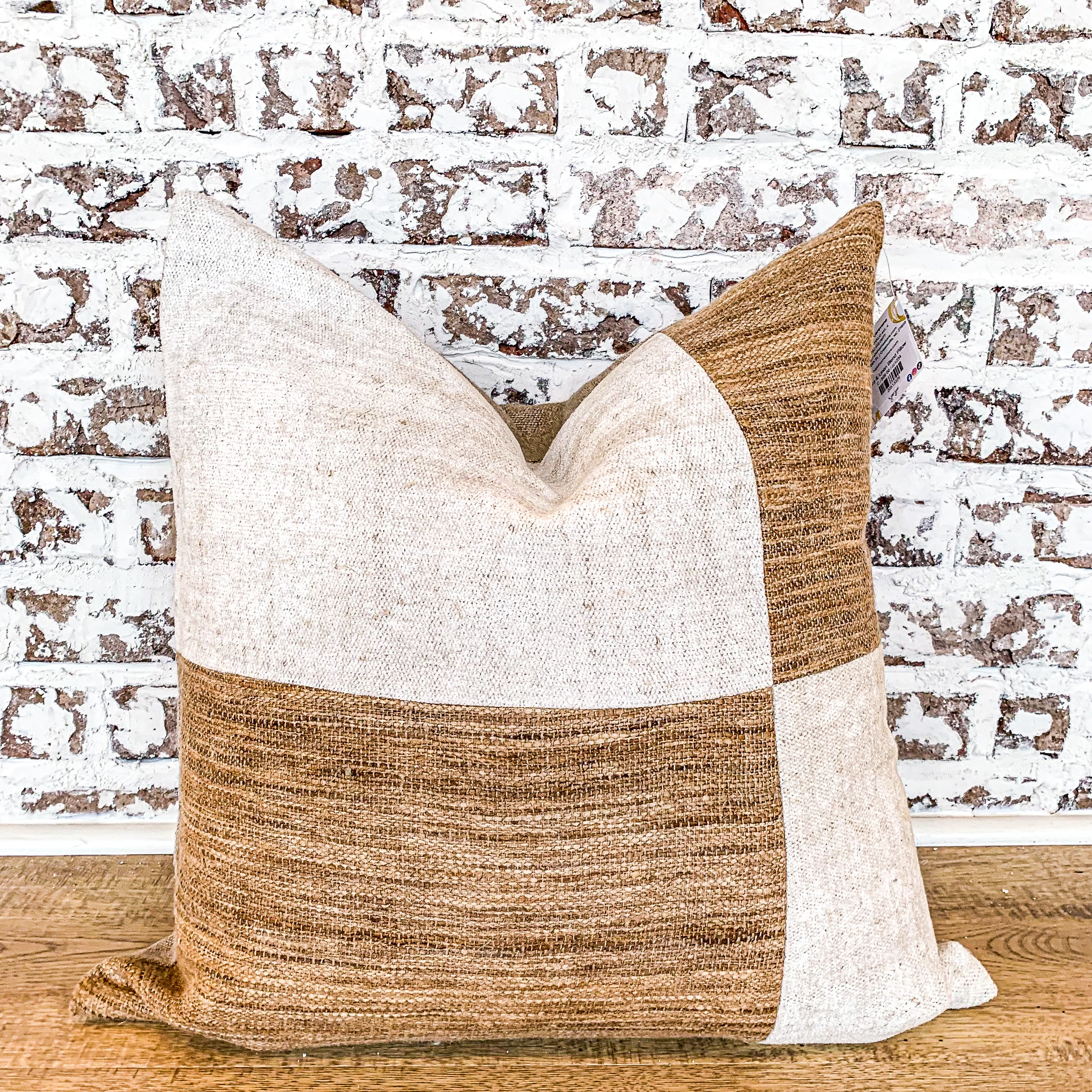 Jute & Linen Blend Pillow