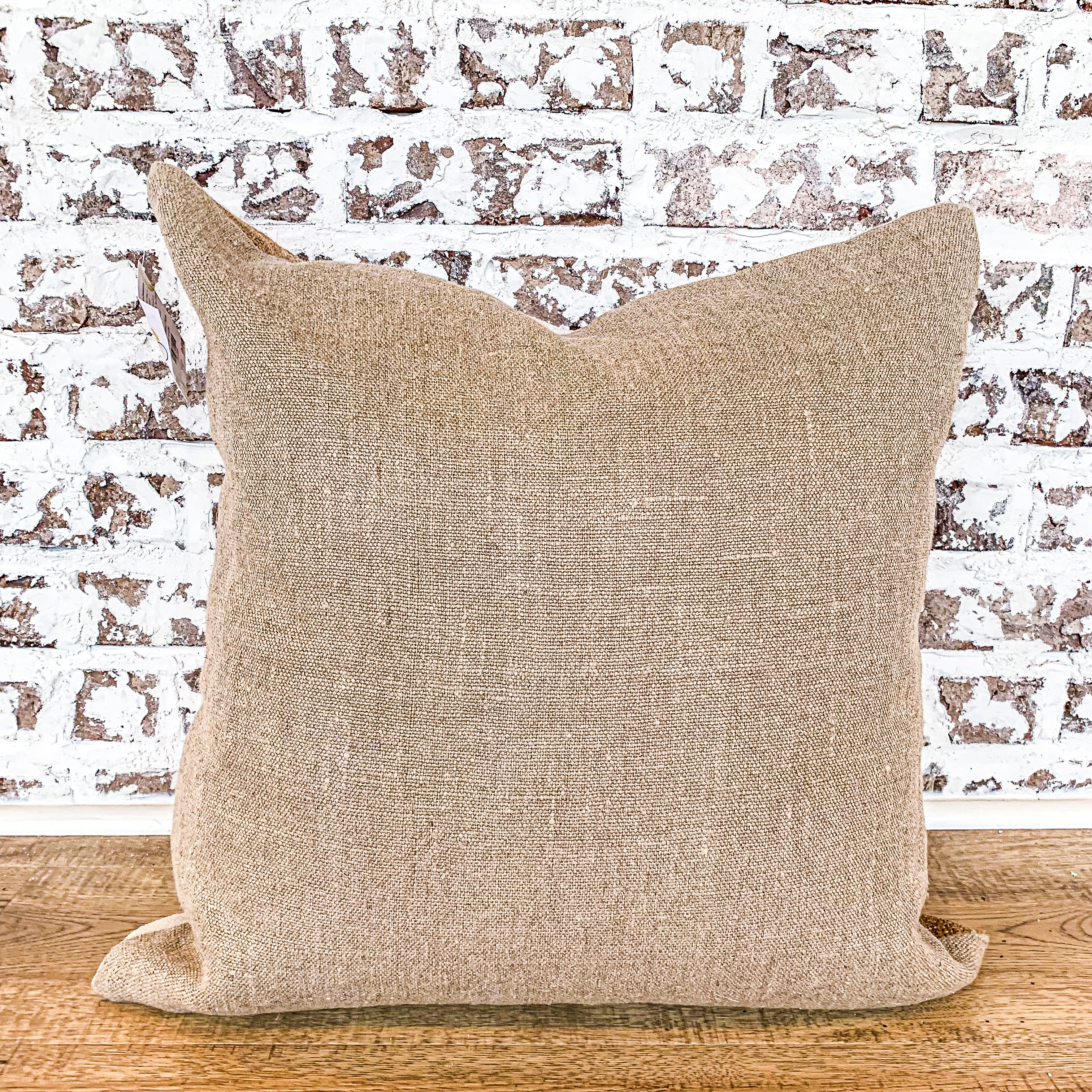 Jute & Linen Blend Pillow