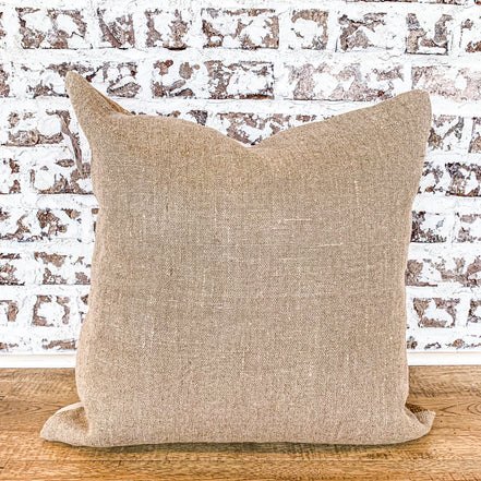 Jute & Linen Blend Pillow