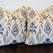 Ikat Accent Pillow