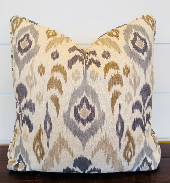 Ikat Accent Pillow